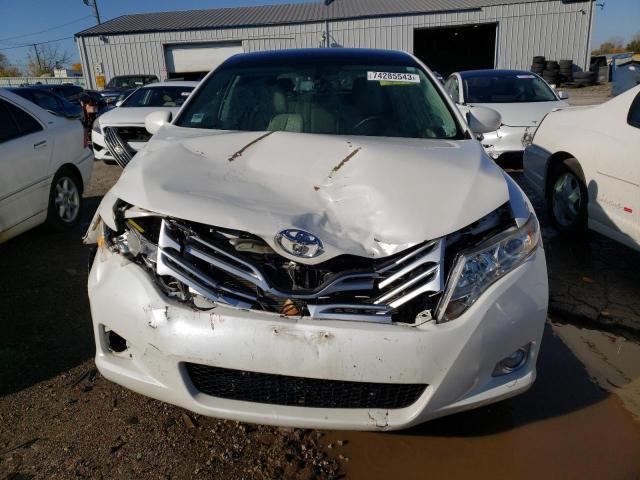 4T3BK3BBXBU047084 - 2011 TOYOTA VENZA WHITE photo 5