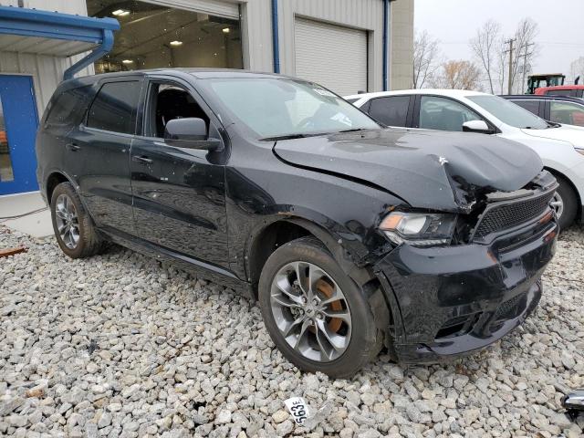 1C4RDJDG1KC827810 - 2019 DODGE DURANGO GT BLACK photo 4