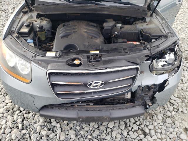 5NMSH73E89H273783 - 2009 HYUNDAI SANTA FE SE GRAY photo 12