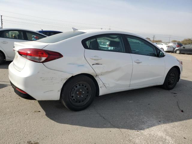 3KPFL4A70HE009854 - 2017 KIA FORTE LX WHITE photo 3