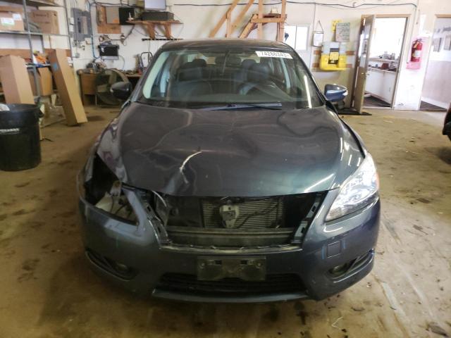 3N1AB7AP7EY233327 - 2014 NISSAN SENTRA S CHARCOAL photo 5