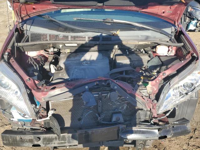 5TDYK3DC5ES414849 - 2014 TOYOTA SIENNA XLE RED photo 12