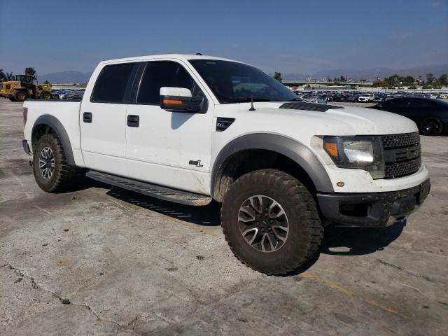 1FTFW1R69CFA59085 - 2012 FORD F150 SVT RAPTOR WHITE photo 4