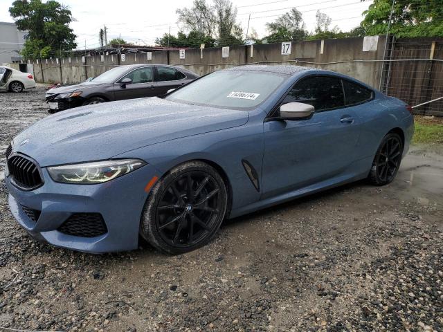 WBABC4C58KBJ35729 - 2019 BMW M850XI BLUE photo 1