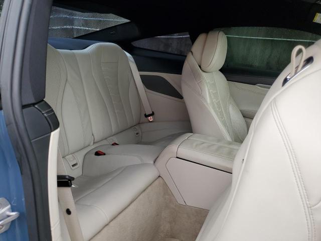 WBABC4C58KBJ35729 - 2019 BMW M850XI BLUE photo 10