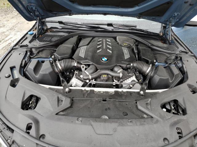 WBABC4C58KBJ35729 - 2019 BMW M850XI BLUE photo 11