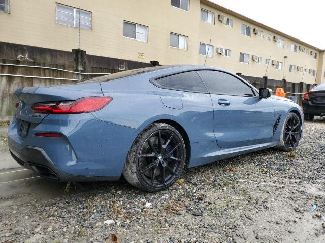 WBABC4C58KBJ35729 - 2019 BMW M850XI BLUE photo 3