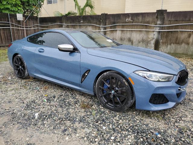 WBABC4C58KBJ35729 - 2019 BMW M850XI BLUE photo 4