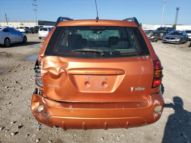 5Y2SL63805Z463084 - 2005 PONTIAC VIBE ORANGE photo 6