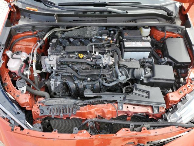 JTND4MBE0P3196838 - 2023 TOYOTA COROLLA SE ORANGE photo 11