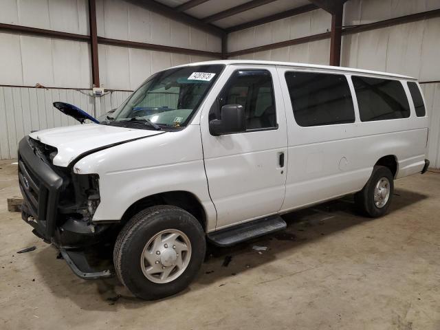 1FBSS31L08DA27513 - 2008 FORD ECONOLINE E350 SUPER DUTY WAGON WHITE photo 1