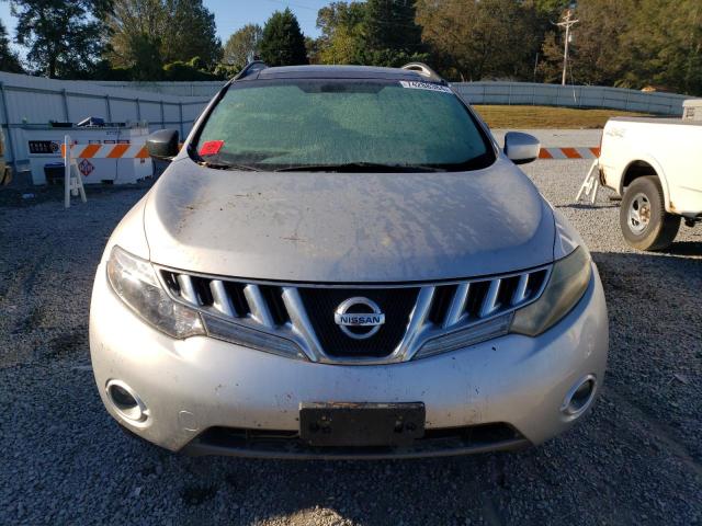 JN8AZ18W89W134195 - 2009 NISSAN MURANO S SILVER photo 5