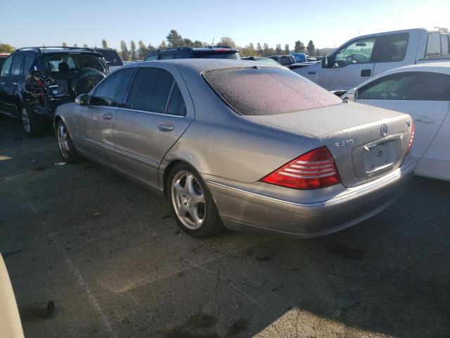 WDBNG70J84A387429 - 2004 MERCEDES-BENZ S 430 SILVER photo 2