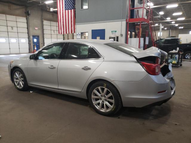 1G11H5SL9EF283710 - 2014 CHEVROLET MALIBU LTZ SILVER photo 2