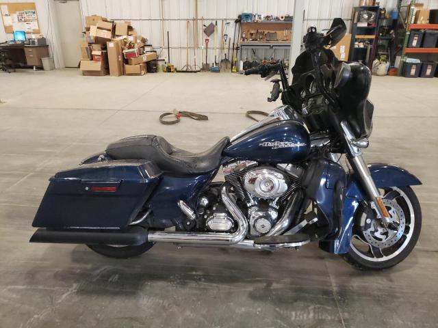 1HD1KBM31CB608292 - 2012 HARLEY-DAVIDSON FLHX STREET GLIDE BLUE photo 1