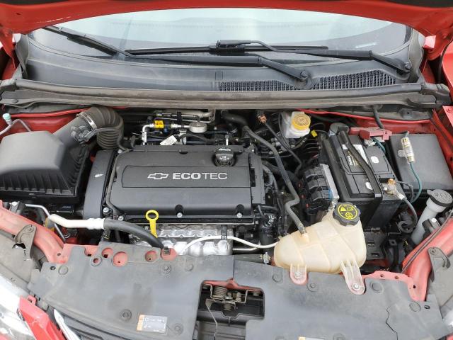 1G1JB5SH8J4123076 - 2018 CHEVROLET SONIC LS წითელი ფოტო 11