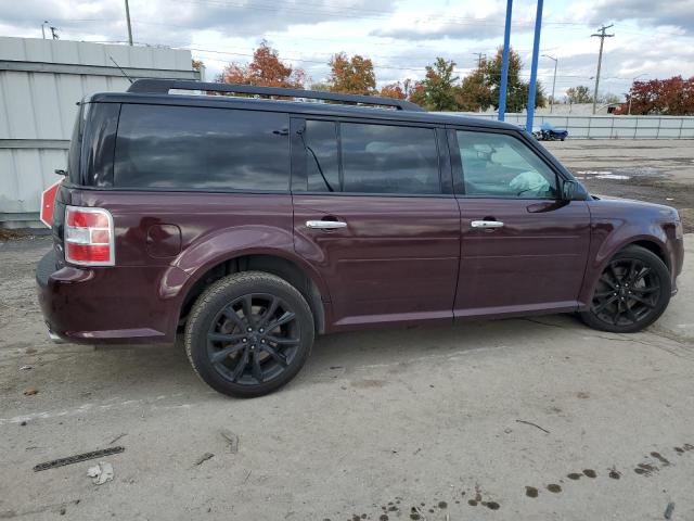 2FMHK6C83KBA24954 - 2019 FORD FLEX SEL BURGUNDY photo 3