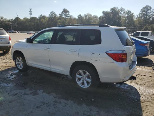 5TDZK3EHXAS002144 - 2010 TOYOTA HIGHLANDER WHITE photo 2