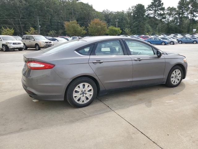 3FA6P0G7XDR373146 - 2013 FORD FUSION S GRAY photo 3