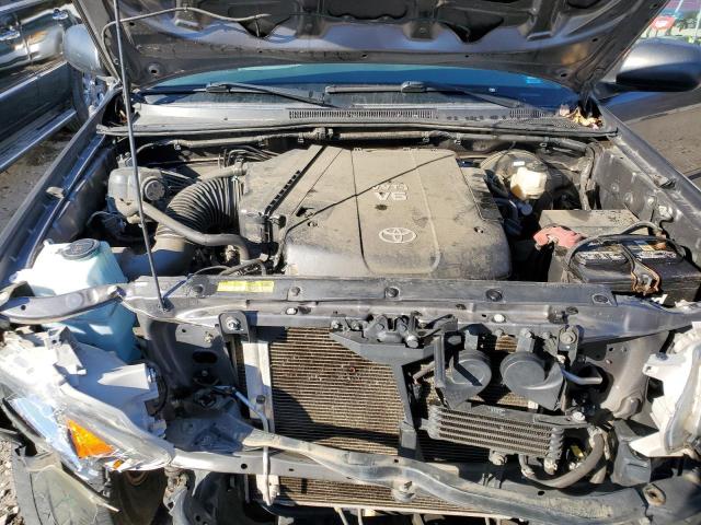 5TFJU4GN2FX064431 - 2015 TOYOTA TACOMA DOUBLE CAB PRERUNNER CHARCOAL photo 11