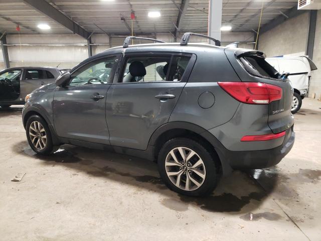 KNDPB3AC8E7563427 - 2014 KIA SPORTAGE BASE GRAY photo 2