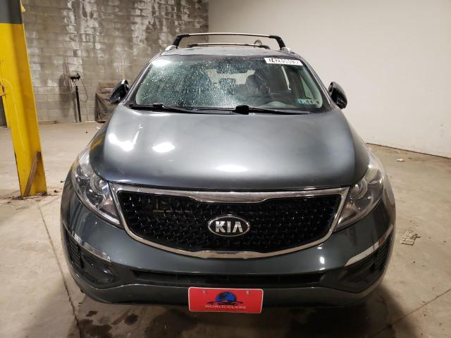 KNDPB3AC8E7563427 - 2014 KIA SPORTAGE BASE GRAY photo 5