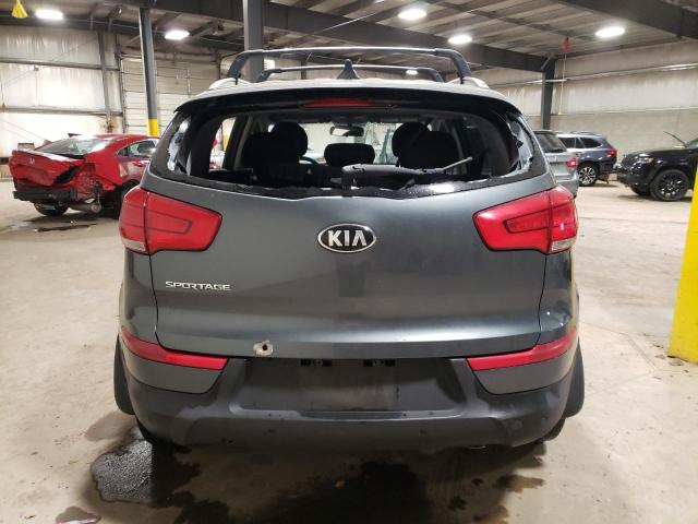 KNDPB3AC8E7563427 - 2014 KIA SPORTAGE BASE GRAY photo 6