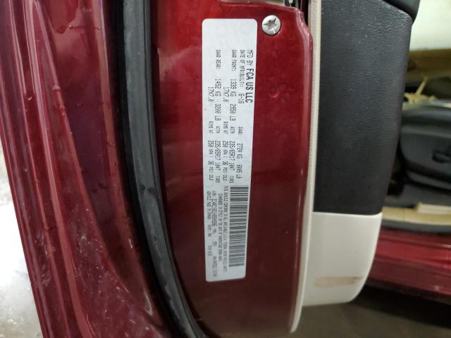 2C4RC1BG1HR509286 - 2017 CHRYSLER PACIFICA TOURING L MAROON photo 13