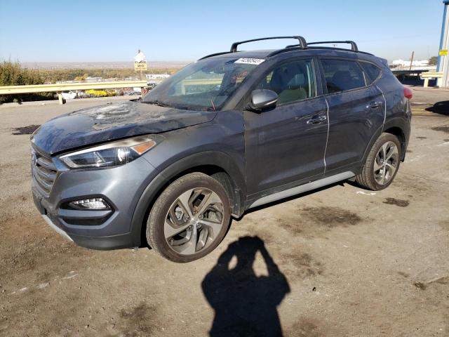 KM8J3CA26JU763479 - 2018 HYUNDAI TUCSON VALUE GRAY photo 1