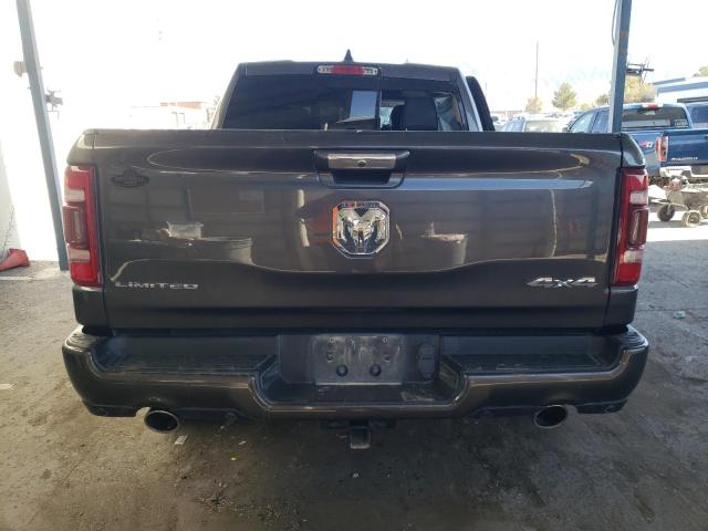 1C6SRFHT4KN863056 - 2019 RAM 1500 LIMITED GRAY photo 6