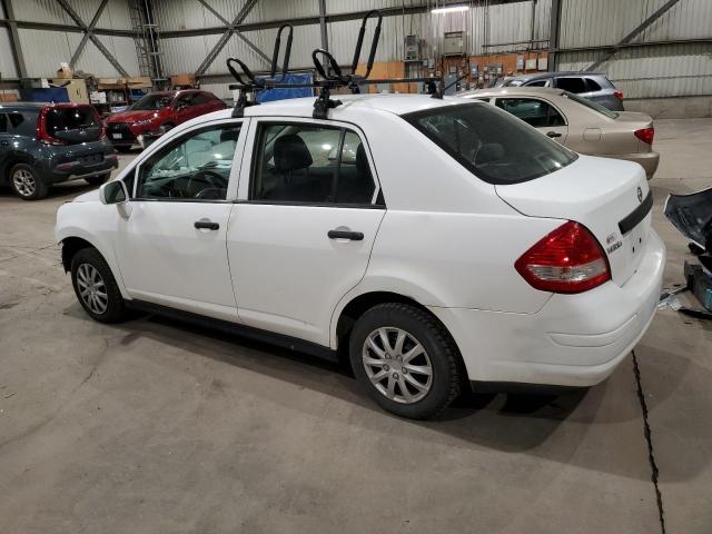 3N1CC11E69L434947 - 2009 NISSAN VERSA S WHITE photo 2