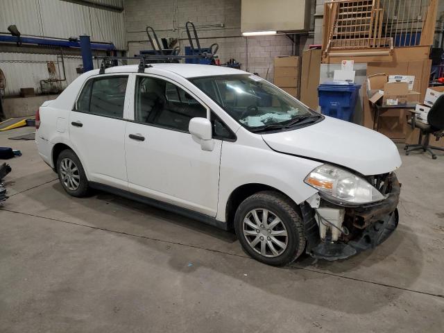 3N1CC11E69L434947 - 2009 NISSAN VERSA S WHITE photo 4