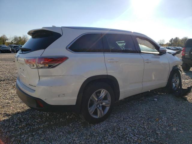 5TDDKRFH0GS255512 - 2016 TOYOTA HIGHLANDER LIMITED WHITE photo 3