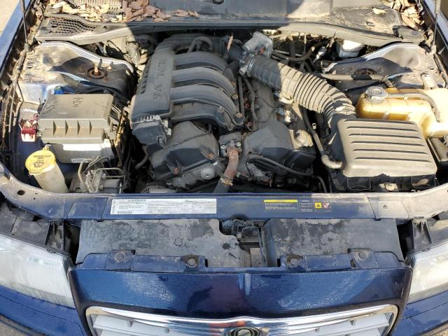 2C3LA43R76H278222 - 2006 CHRYSLER 300 BLUE photo 11