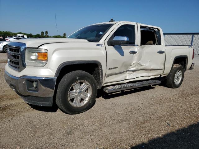 3GTU2VEC2FG313129 - 2015 GMC SIERRA K1500 SLT WHITE photo 1