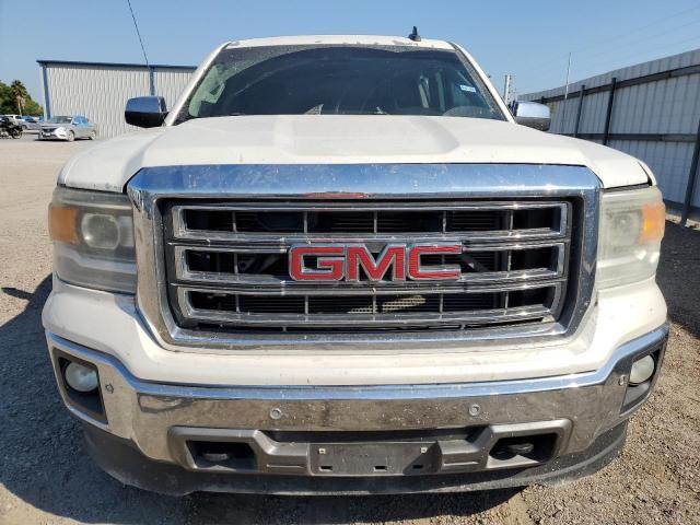 3GTU2VEC2FG313129 - 2015 GMC SIERRA K1500 SLT WHITE photo 5