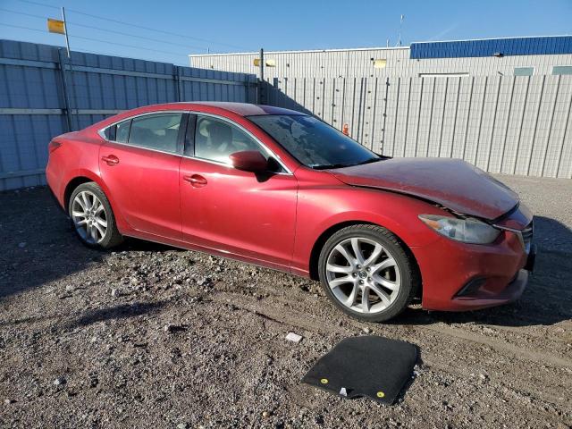 JM1GJ1T68E1127257 - 2014 MAZDA 6 TOURING RED photo 4