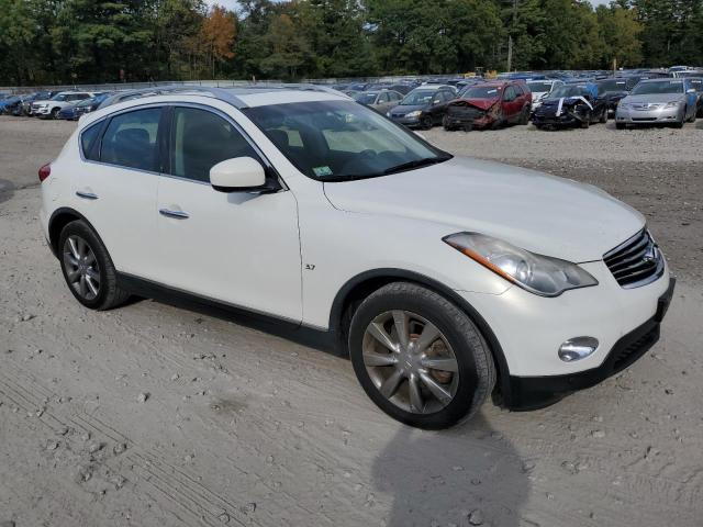 JN1BJ0HR5EM191068 - 2014 INFINITI QX50 WHITE photo 4