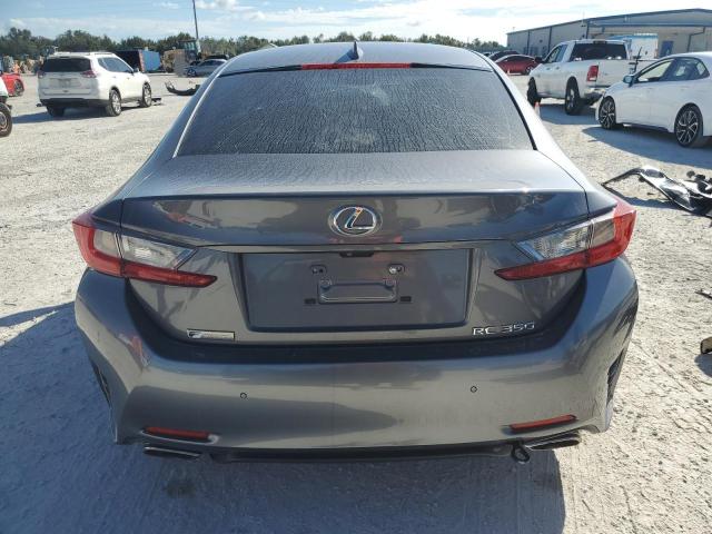 JTHHE5BC9F5008858 - 2015 LEXUS RC 350 GRAY photo 6