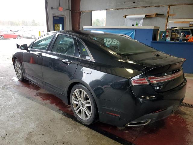 3LN6L2GK8DR812586 - 2013 LINCOLN MKZ BLACK photo 2