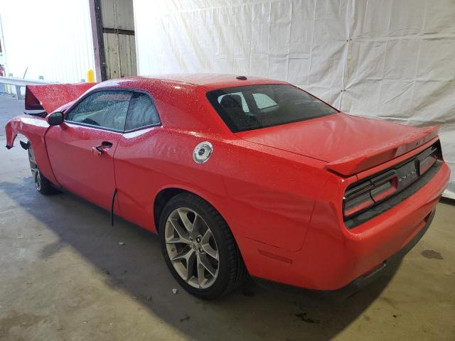 2C3CDZJG8NH174715 - 2022 DODGE CHALLENGER GT RED photo 2