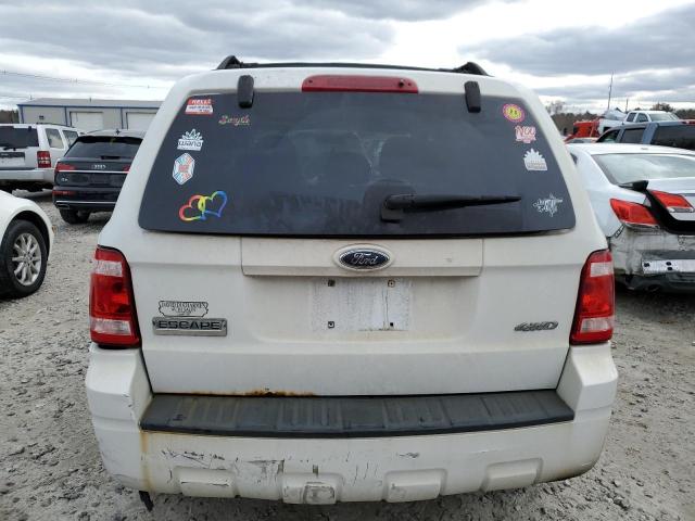 1FMCU92Z28KD39503 - 2008 FORD ESCAPE XLS WHITE photo 6