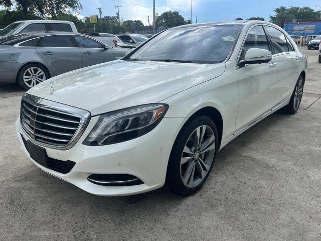 WDDUG8FB5FA094311 - 2015 MERCEDES-BENZ S 550 4MATIC WHITE photo 1