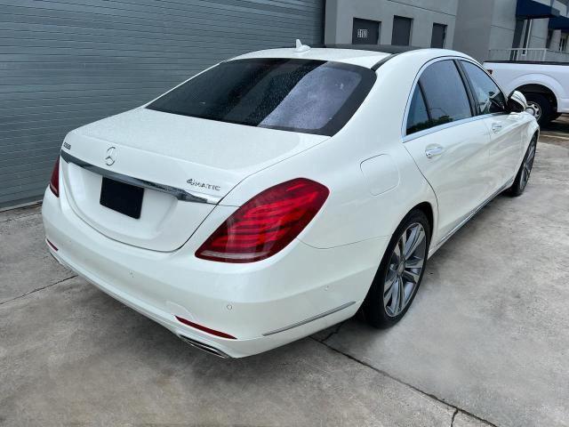 WDDUG8FB5FA094311 - 2015 MERCEDES-BENZ S 550 4MATIC WHITE photo 3