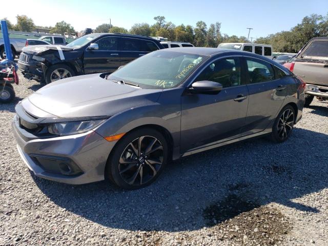 2HGFC2F89LH554102 - 2020 HONDA CIVIC SPORT 灰色 照片 1