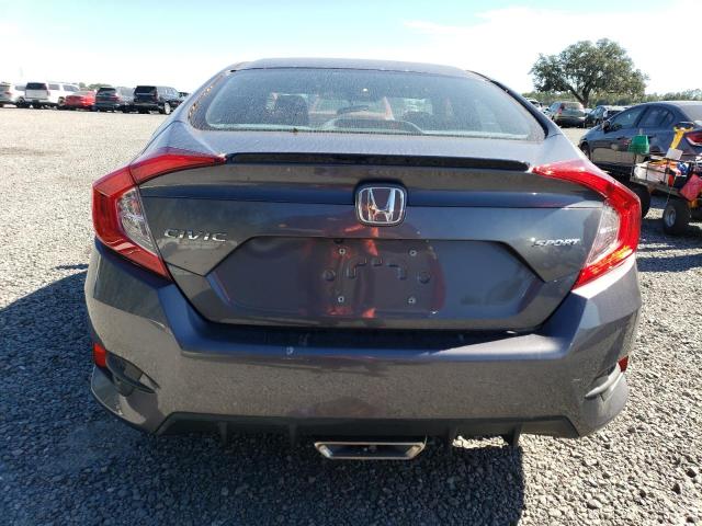 2HGFC2F89LH554102 - 2020 HONDA CIVIC SPORT 灰色 照片 6