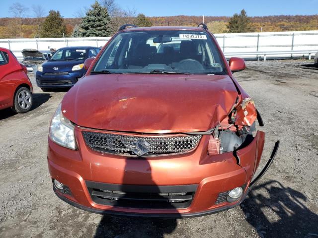 JS2YB5A30B6302316 - 2011 SUZUKI SX4 ORANGE photo 5