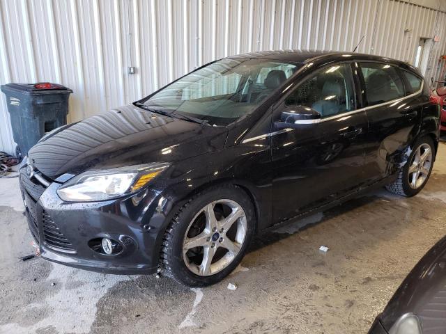 1FAHP3N20CL445776 - 2012 FORD FOCUS TITANIUM BLACK photo 1