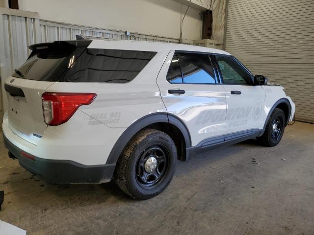 1FM5K8AW2NNA08754 - 2022 FORD EXPLORER POLICE INTERCEPTOR WHITE photo 3