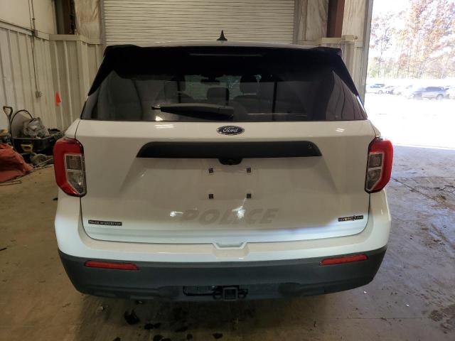 1FM5K8AW2NNA08754 - 2022 FORD EXPLORER POLICE INTERCEPTOR Weiß Foto 6